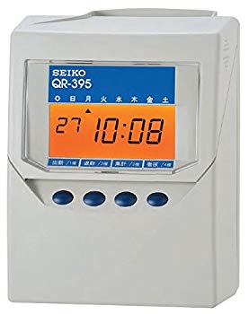 【中古】【非常に良い】セイコーソリューションズ 多機能タイムレコーダー QR-395 g6bh9ry｜IINEX