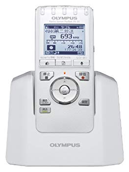 【中古】【非常に良い】OLYMPUS ICレコーダー機能付ラジオ録音機 ラジオサーバーポケット(アンテナステーション付属) PJ-30 rdzdsi3|IINEX