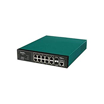 【中古】【非常に良い】パナソニックESネットワークス PoE Plus対応 10ポートL2スイッチングハブ Switch-M8eGLPWR+ PN28088 qqffhab｜IINEX