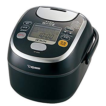【中古】【非常に良い】象印 炊飯器 3.5合 圧力IH式 南部鉄器極め羽釜 プライムブラック NP-QS06-BZ w17b8b5｜IINEX