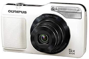 【中古】【非常に良い】OLYMPUS デジタルカメラ VG-170 ホワイト 1400万画素 光学5倍ズーム 15m強力フラッシュ ハイビジョンムービー 3.0型LCD 広角26mm VG-170 WHT tf8su2k|IINEX