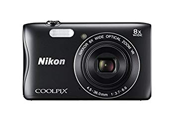 【中古】Nikon デジタルカメラ COOLPIX S3700 ブラック 光学8倍ズーム 2005万画素 S3700BK qqffhab|IINEX