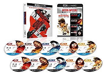 【中古】【非常に良い】ミッション:インポッシブル 5 ムービー・コレクション (4K ULTRA HD + Blu-rayセット) [4K ULTRA HD + Blu-ray] mxn26g8｜IINEX