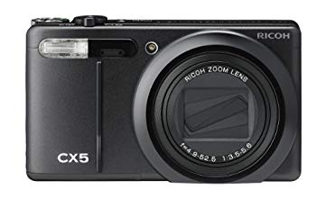 【中古】【非常に良い】RICOH ハイブリッドAFシステム搭載 光学10.7倍ズーム CX5 ブラック CX5BK wgteh8f｜IINEX 31,574円