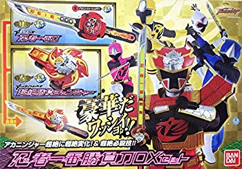 【中古】【非常に良い】バンダイ 手裏剣戦隊ニンニンジャー 忍者一番勝負刀DXセット w17b8b5|IINEX