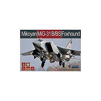 【中古】【非常に良い】アバンギャルドモデル 1/48 ミコヤーン MiG-31B/BS フォックスハウンド プラモデル AGM88008 ggw725x｜IINEX