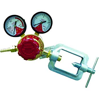 【中古】【非常に良い】ヤマト 全真鍮製アセチレン調整器 YR-71 NYR71 wyw801m|IINEX