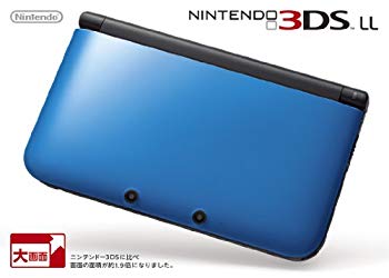 【中古】【非常に良い】ニンテンドー3DS LL ブルーXブラック【メーカー生産終了】 i8my1cf|IINEX