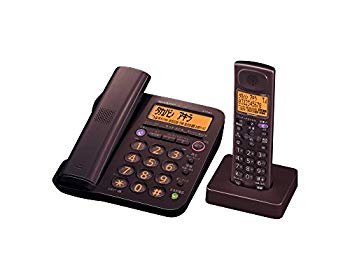 【中古】シャープ デジタルコードレス電話機 子機1台付き 1.9GHz DECT準拠方式 ブラウン系 JD-G55CL-T 9jupf8b|IINEX