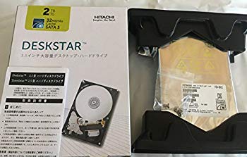 【中古】日立 HGST Deskstar パッケージ版 3.5inch CoolSpin 2.0TB 32MB SATA 6.0Gbps 0S03224 g6bh9ry|IINEX