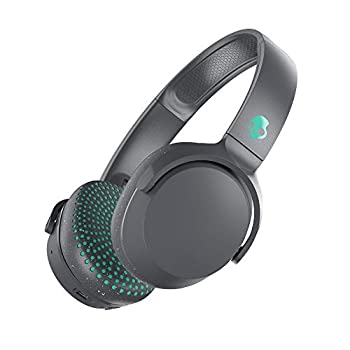【中古】【非常に良い】SkullCandy RIFF WIRELESS GRAY MIAMI S5PXW-L672 【リモコン・マイク対応】 ブルートゥースヘッドホン｜IINEX