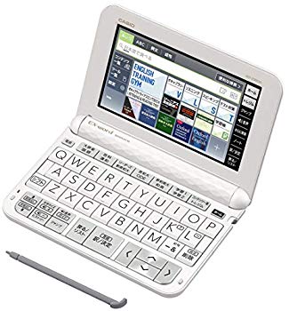 【中古】【非常に良い】カシオ エクスワード XD-Zシリーズ 電子辞書 英語モデル 186コンテンツ収録 ホワイト XD-Z9800WE z2zed1b|IINEX