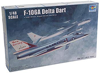 【中古】トランペッター 1/48 アメリカ空軍 F-106A デルタダート プラモデル d2ldlup|IINEX