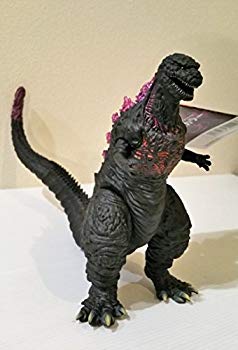 【中古】USJ限定 シン・ゴジラ 放射熱戦カラーver バンダイ ムービーモンスター ソフビ dwos6rj｜IINEX
