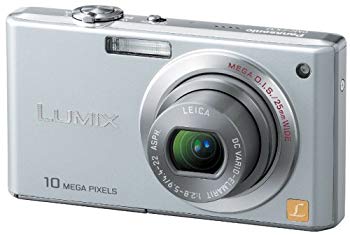 【中古】パナソニック デジタルカメラ LUMIX (ルミックス) FX37 プレシャスシルバー DMC-FX37-S 6g7v4d0｜IINEX