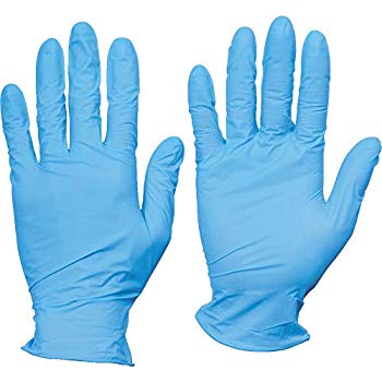 【中古】TRUSCO(トラスコ) 10箱入り 使い捨てニトリル手袋TGエアー 0.06 粉無青L TGNN06BL10C z2zed1b|IINEX