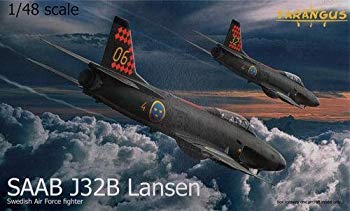 【中古】タラングス 1/48 サーブ J32B ランセン 戦闘機 プラモデル i8my1cf|IINEX