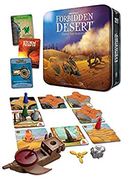 【中古】【非常に良い】Gamewright 【禁断の砂漠】Forbidden Desert 缶箱入り khxv5rg|IINEX
