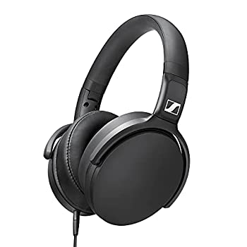 【中古】【非常に良い】ゼンハイザー ヘッドホン 密閉型 リモコン付き HD 400S ブラック 入力インピーダンス18Ω【国内正規品】|IINEX