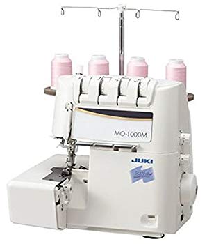 【中古】【非常に良い】JUKI 4本糸ロックミシン 『shululu』 自動ルーバー糸通し搭載 MO-1000M d2ldlup|IINEX