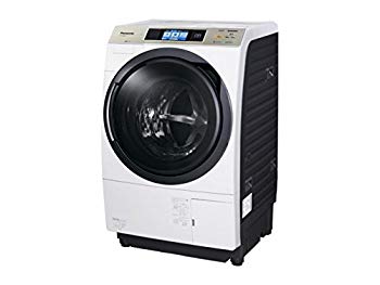 【中古】【非常に良い】Panasonic ドラム式洗濯乾燥機 左開き 10kg クリスタルホワイト NA-VX9500L-W d2ldlup｜IINEX