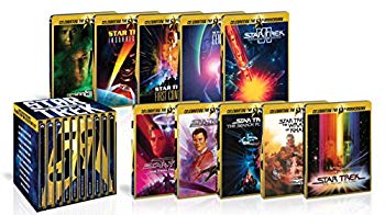 【中古】【非常に良い】スター・トレック I-X 劇場版ブルーレイ50周年記念BOX スチールブック仕様 [Blu-ray] 2zzhgl6｜IINEX
