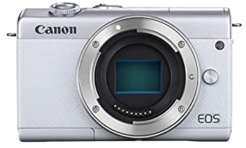 【中古】Canon ミラーレス一眼カメラ EOS M200 ボディー ホワイト EOSM200WH-BODY｜IINEX