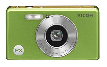 【中古】RICOH 防水デジタルカメラ PX ライムグリーン PXLG g6bh9ry|IINEX