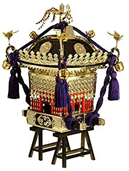 【中古】【非常に良い】童友社 1/8 江戸神輿 黒塗り紫紐 プラモデル n5ksbvb|IINEX