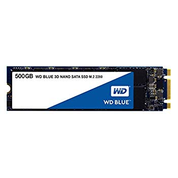 【中古】【国内正規代理店品】Western Digital WD Blue 内蔵SSD M.2-2280 3D NAND 採用 500GB SATA 3.0 WDS500G2B0B n5ksbvb｜IINEX