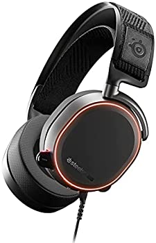 【中古】【非常に良い】SteelSeries ゲーミングヘッドセット ハイレゾ対応 ノイズキャンセリングマイク搭載 有線 密閉型 Arctis Pro 61486|IINEX