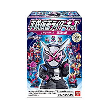 【中古】【非常に良い】平成仮面ライダーキッズ 20ライダー集結!!編 (20個入) 食玩・清涼菓子 (仮面ライダー) mxn26g8｜IINEX 15,800円