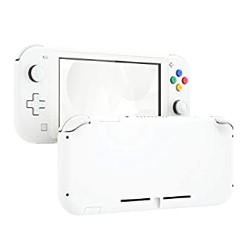 【中古】eXtremeRate ソフトタッチ ホワイト DIY 交換用シェル 任天堂スイッチライト用 NSLハンドヘルドコントローラーハウジング スクリーンプロテクタ｜IINEX