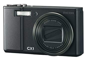 【中古】RICOH デジタルカメラ CX1 ブラック CX1BK 2mvetro｜IINEX
