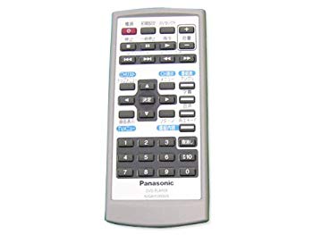 【中古】Panasonic ワンセグチューナー搭載ポータブルDVD/SD/CDプレーヤー用リモコン N2QAHC000026 i8my1cf|IINEX