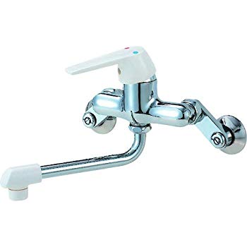 【中古】SANEI 【キッチン用混合栓】 シングル混合栓 断熱キャップ付 パイプの長さ 170mm CK1700D i8my1cf|IINEX