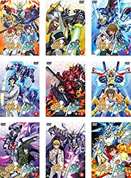 【中古】ガンダムビルドファイターズトライ [レンタル落ち] 全9巻セット [マーケットプレイスDVDセット商品] ggw725x｜IINEX