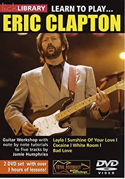 【中古】Lick Library: Learn To Play Eric Clapton / リック・ライブラリ:ラーン・トゥ・プレイ・エリック・クラプトン ギター 2 x DVD (リージョン 0)|IINEX