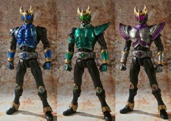 【中古】【非常に良い】S.I.C. 極魂 仮面ライダークウガ 3フォームセット（ドラゴンフォーム、ペガサスフォーム、タイタンフォーム） （魂ウェブ限定） khxv5rg｜IINEX