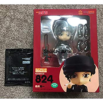 【中古】【非常に良い】グッドスマイルカンパニー 名探偵コナン 赤井秀一 ねんどろいど グッスマ特典 専用台座付き mxn26g8｜IINEX
