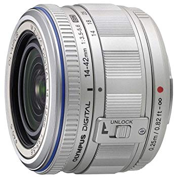 【中古】【非常に良い】OLYMPUS M.ZUIKO DIGITAL ED 14-42mm F3.5-5.6-SLV 2mvetro｜IINEX