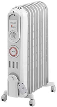 【中古】【非常に良い】DeLonghi オイルラジエターヒーター F字型フィン11枚 【4～10畳用】 V551115EFS wyw801m｜IINEX