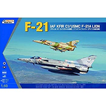 【中古】キネティック 1/48 エアクラフト シリーズ クフィル C1 [イスラエル空軍]/ F-21A ライオン [アメリカ海兵隊] プラモデル 9jupf8b｜IINEX
