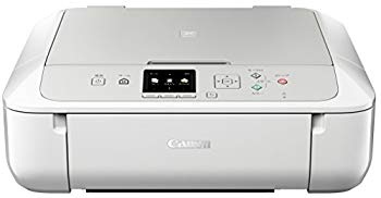 【中古】【非常に良い】Canon インクジェットプリンター複合機 PIXUS MG5730 WH ホワイト w17b8b5｜IINEX