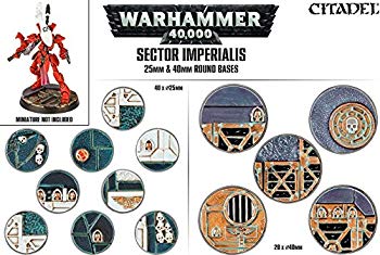 【中古】【非常に良い】WARHAMMER SECTOR IMPERIALIS: 25 & 40MM ROUND BASES 2zzhgl6|IINEX