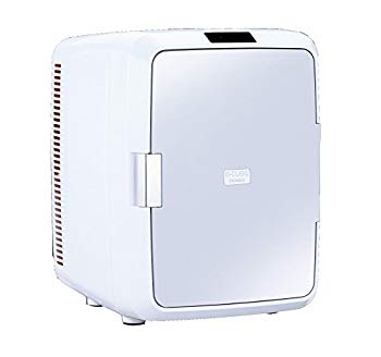 【中古】TWINBIRD 2電源式ポータブル電子適温ボックス D-CUBE X グレー HR-DB08GY w17b8b5｜IINEX
