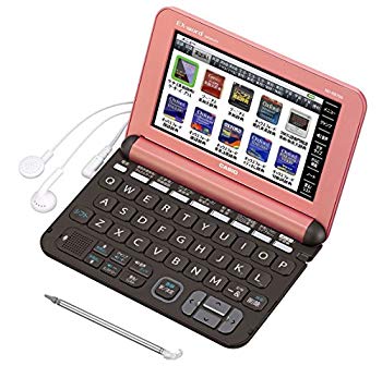 【中古】【非常に良い】カシオ 電子辞書 エクスワード ビジネスモデル XD-K8700CP コーラルピンク コンテンツ180 w17b8b5|IINEX