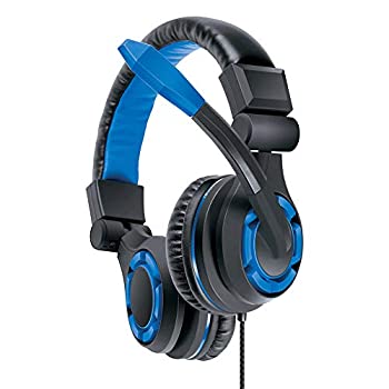 【中古】【非常に良い】dreamGEAR GRX-340 PS4用 ゲームヘッドセット ブラック/ブルー｜IINEX