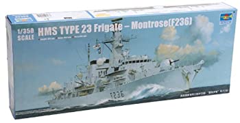 【中古】【非常に良い】トランペッター 1/350 イギリス海軍 23型フリゲート HMS モントローズ F236 プラモデル｜IINEX