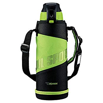 【中古】【非常に良い】象印マホービン(ZOJIRUSHI) 水筒 クール スポーツボトル 直飲み 1.0L グリーンブラック SD-FA10-BG z2zed1b|IINEX